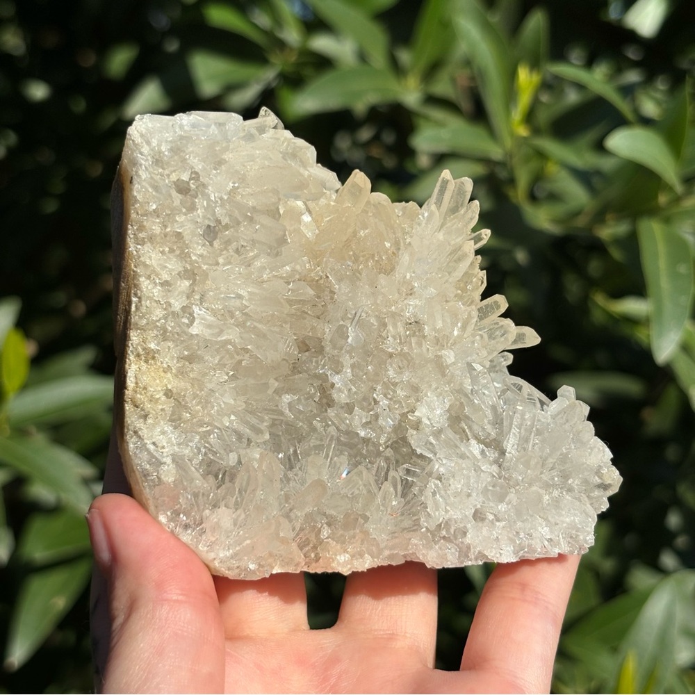 Chrysanthemum Quartz Cluster